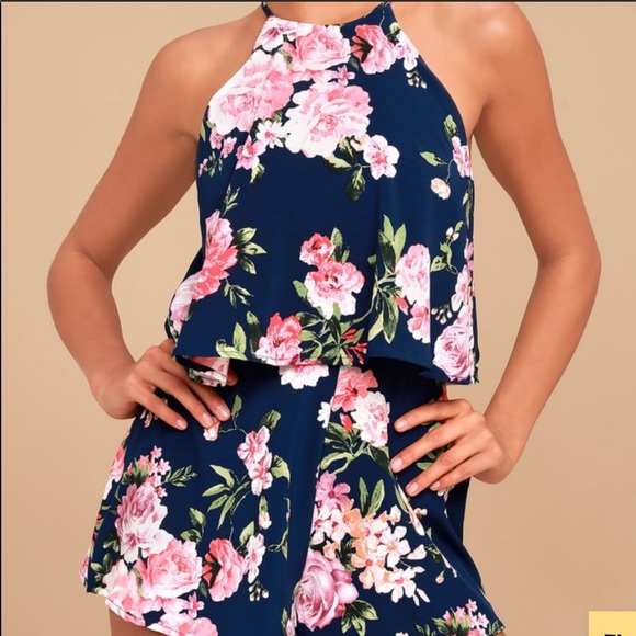Lulus Pants - Lulu’s Floral Romper